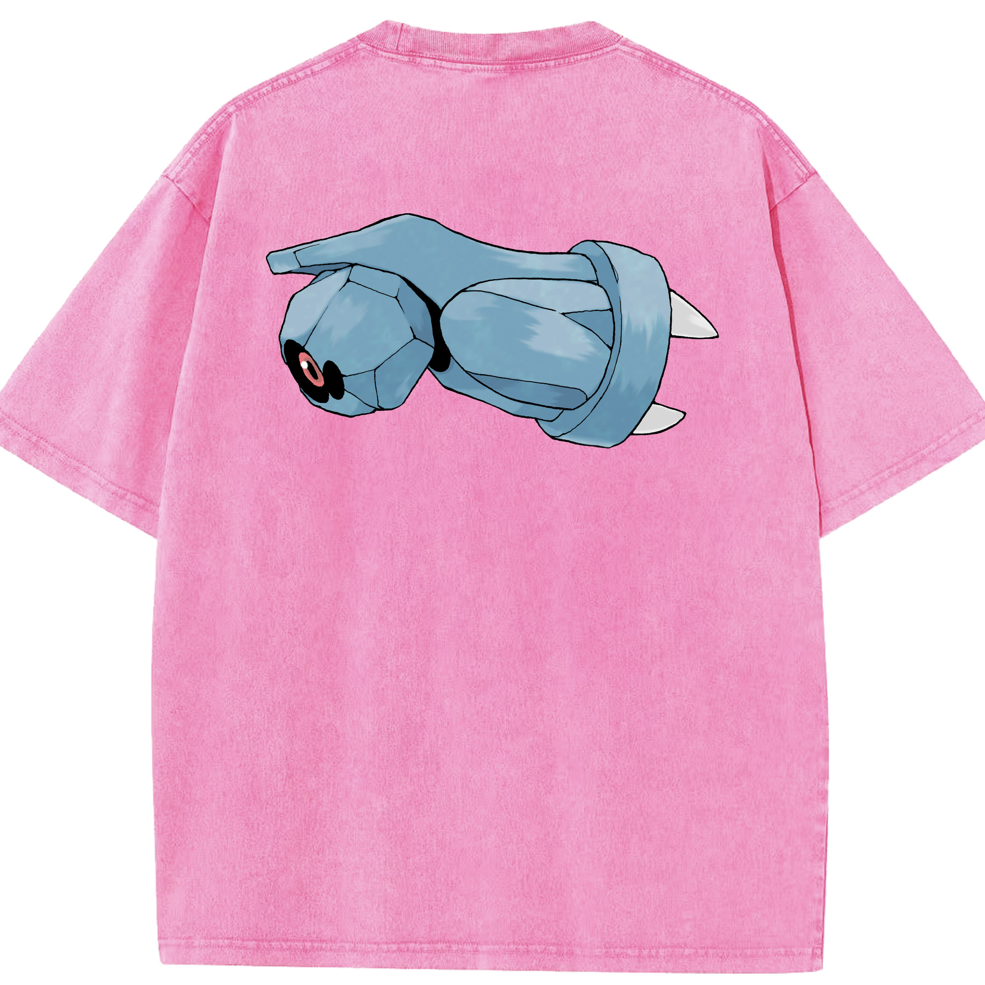 （画像用） ポケットモンスター Pokémon 綿100% ヴィンテージ風 半袖Tシャツ（背面プリント）